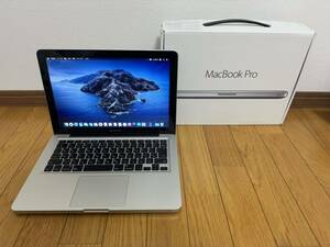 Apple MacMacBook Pro 2012 13 MD101J/A Core i5 8GB 500GB DVDドライブ 箱付き
