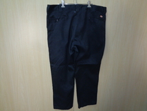 b601◆Dickies 874 FLEX オリジナルフィット ワークパンツ◆ディッキーズ ｗ42 ビッグサイズ 874FBK 黒色 ポリコットン 18年製 US古着5K_画像4