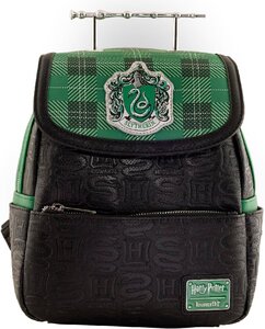  в Японии не продается Harry Potter потертость Zari n Mini рюкзак Loungefly Harry Potter Slytherin House Mini Backpack