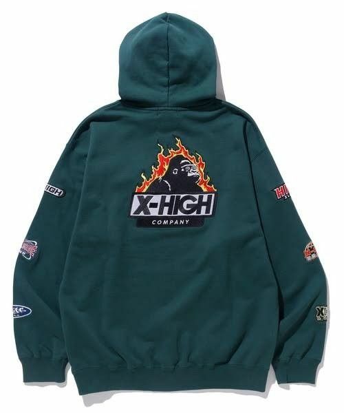 XLARGE × HIGH COMPANY PULLOVER HOODED SWEAT