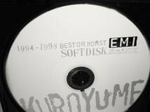 ★KUROYUME 黒夢 ★ ■EMI 1994～1998 BEST or WORST■ 　HARDDISK 全21曲 SOFTDISK 全17曲　TOCT-24058 【中古】_画像6