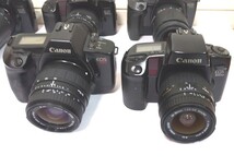 SW11◆Canon キャノン◆AF 一眼レフカメラ 10点 まとめて レンズ付き フィルムカメラ 動作未確認 オートフォーカス_画像4