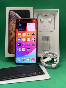 ★極美品 iPhone XS Max 256GB SIMロック解除済み 最大容量92% 格安SIM可 docomo ○ MT6W2J/A ゴールド BP1494 