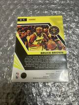 NBAカード PANINI FLUX BRUCE BROWN Silver PRIZM_画像2