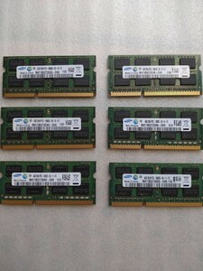 SAMSUNG DDR3 1333 PC3-10600s 24GB(4GBX6)HP東芝NEC富士通SONY Lenovo asus第1第2第3世代 2010年-2013年一体型とノート用 動作確認済