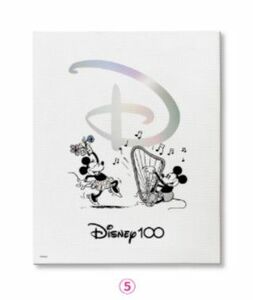 【未開封】Happyくじ　Disney100　C賞　⑤　キャンパスアート　ミッキーマウス＆ミニーマウス