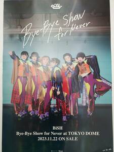 ●BiSH●１1/２2発売「Bye-Bye Show for Never at TOKYO DOME」DVD＆Blu-ray最新告知ポスター