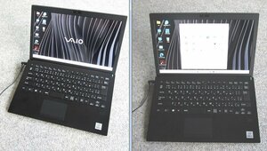 ●顔認証搭載●IceLakeモデル●第10世代Corei5-1035G1●VAIO Pro PG(VJPG13)[1.0GHz/8G/256GB(NVMe)]●大容量SSD●Windows11Pro搭載●