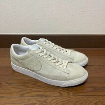 12年製 NIKE BLAZER LOW FRAGMENT SP ナイキ ブレザー ロー フラグメント US 9.5 27.5 cm 677242-110 the pool aoyama 藤原ヒロシ HF_画像2