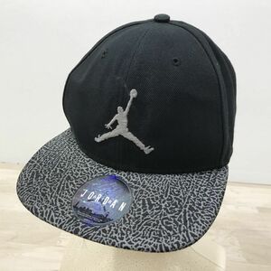 jordan jumpman ジョーダン ジャンプマン キャップ 帽子 刺繍 ブラック x グレー[N8537]