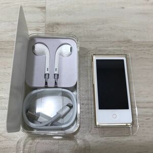 Apple iPod nano 第7世代 16GB ゴールド MKMX2J/A[N8632]