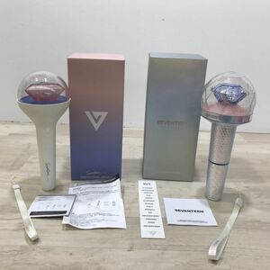 2本セット SEVENTEEN OFFICIAL LIGHT STICK 1&2 セブンティーン ペンライト セブチ[N9145]