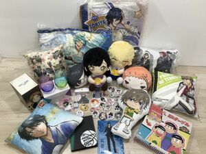 仕分け前 アニメ ( テニプリ あんスタ うたプリ K 等) グッズ クッション ぬいぐるみ 収納 まとめ セット[N9025]