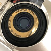 【OLYMPUS/オリンパス】μ[mju:] ZOOM 140/ミュー ズーム 140 VF レンズ38-140mm コンパクトフィルムカメラ ケース付★5484_画像4