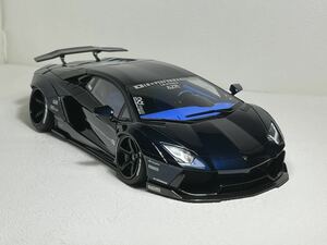 アオシマ1/24LBワークス ランボルギーニ アヴェンタドール Ver.2