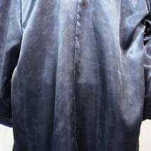 【FL7458】 良品 / シェアードミンク ロイヤルブルー 毛皮 コート KIMIJIMA セミロングコート ミンクコート mink 身丈約87cm 製造元 エンバ_画像10