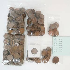 【FL】 ギザ10円 青銅貨 ギザあり 昭和26年 ～ 33年 548枚 約2.5ｋｇ分 まとめ / 大量 ギザ10円 10円 硬貨 コイン 古銭 昭和31年は無し