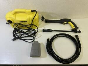 13　【C7609】　KARCHER ケルヒャー K2 CLASSIC PLUS 家庭用 高圧洗浄機 クラシックプラス コンパクト 洗車 掃除 高性能 電動工具