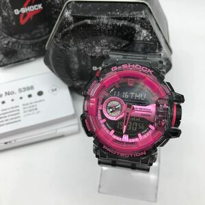 CASIO/カシオ G-SHOCK 腕時計 アナデジ スケルトン GA-400SK 箱付 美品 動作品