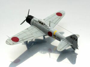 1/144完成品　零戦21型　台南航空隊　有田義助2飛曹　搭乗機