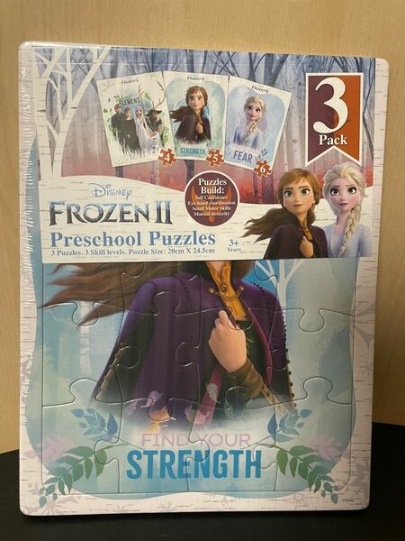 Disney アナと雪の女王2 プリスクールパズル 3パック Frozen 2 Jigsaw Puzzle