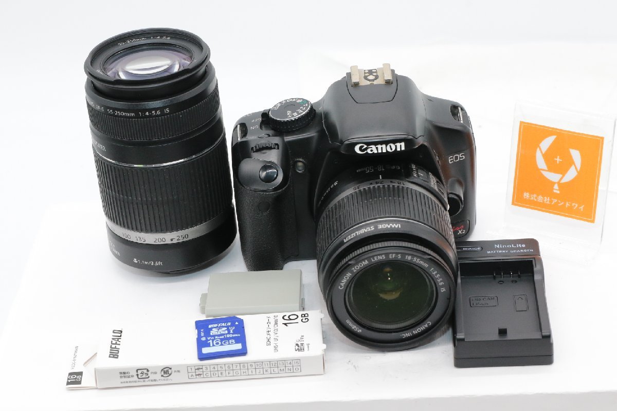 Yahoo!オークション -「canon eos kiss x2」の落札相場・落札価格