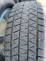 BRIDGESTONE BLIZZAK DM-V3 235/65R18 19年製　2本バリ山　18×7.5J ET42 5穴_画像5