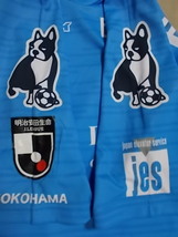 【正規品・古着】横浜FC（H）ユニフォーム　齋藤功佑＃15　選手仕様　2019年シーズン　Oサイズ_画像3