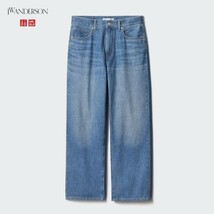 UNIQLO ワイドフィットジーンズ 31インチ ライトブルー JWANDERSON コラボ 2023年モデル JW ANDERSON_画像1