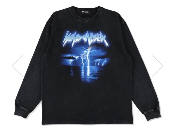 wind and sea METAL L/S T SHIRT / BLACK