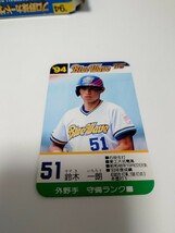 タカラ プロ野球カード 1994 オリックス イチロー　鈴木一朗_画像3