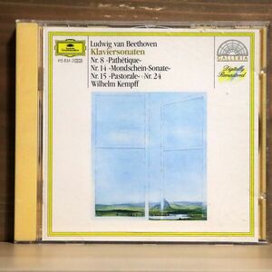 WILHELM KEMPFF/BEETHOVEN: KLAVIERSONATEN/DEUTSCHE GRAMMOPHON 415 834-2 CD □