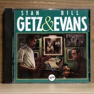 STAN GETZ & BILL EVANS/FIRST TIME EVER/VERVE 833 802-2 CD □
