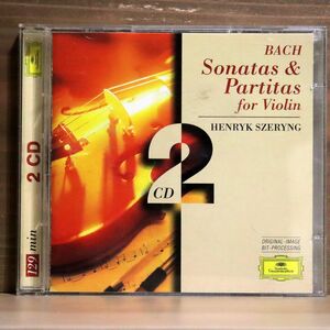 HENRYK SZERYNG/BACH: SONATAS & PARTITAS FOR VIOLIN/DEUTSCHE GRAMMOPHON 453 004-2 CD