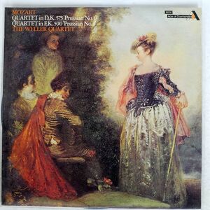 英 WELLER QUARTET/MOZART : QUARTET IND,K.575 / IN F,K 590/ACE OF DIAMONDS SDD330 LP