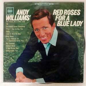 ペラ アンディ・ウィリアムス/ブルー・レディに紅いバラ/CBS YS-483-C LP