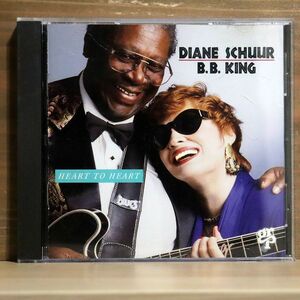 DIANE SCHUUR & B.B. KING/HEART TO HEART/GRP RECORDS GRD-9767 CD □