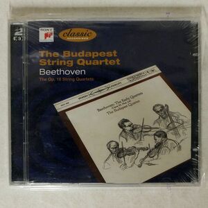 未開封 BUDAPEST STRING QUARTET/BEETHOVEN: THE OP 18 QUARTETS/SONY CLASSICAL 5160242 CD □