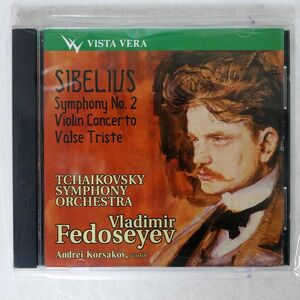 TCHAIKOVSKY SO/SIBELIUS: SYMPHONY NO.2, VIOLIN CONCERTO/VISTA VERA VVCD-00065 CD □