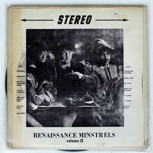 米 ブート ジャンク BEATLES/RENAISSANCE MINSTRELS VOLUME 2/NOT ON LABEL 726 LP