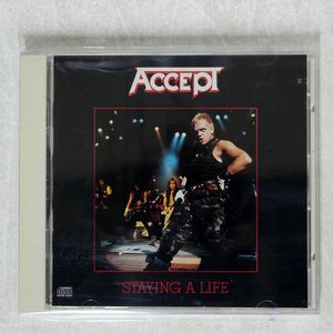 ACCEPT/STAYING A LIFE/SONY EK 46944 CD □