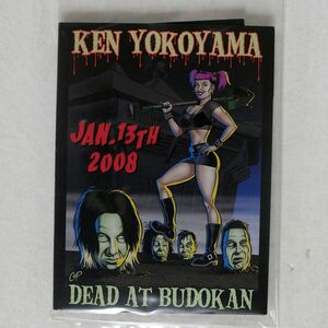 デジパック 横山健/DEAD AT BUDOKAN [DVD]/PIZZA OF DEATH RECORD PZBA-2 DVD □