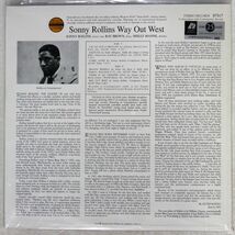 米 未開封 45rpm / 2枚組 / Analogue Productions SONNY ROLLINS/WAY OUT WEST/STEREO S7017 LP_画像2