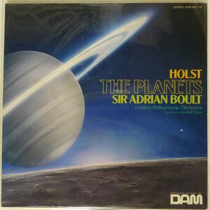 エイドリアン・ボールト/ホルスト：組曲「惑星」/ANGEL DOR0087 LP