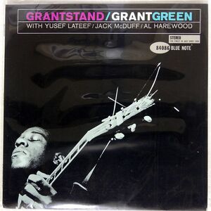 米 青黒LIB GRANT GREEN/GRANTSTAND/BLUE NOTE BST84086 LP