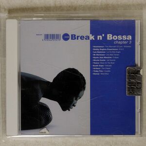 VA/BREAK N’ BOSSA: CHAPTER 3/SCHEMA ITALIA SCCD321 CD □