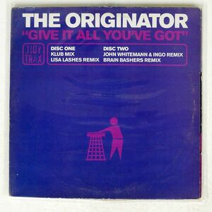 英 ORIGINATOR/GIVE IT ALL YOU’VE GOT/TIDY TRAX TIDY139DP 12