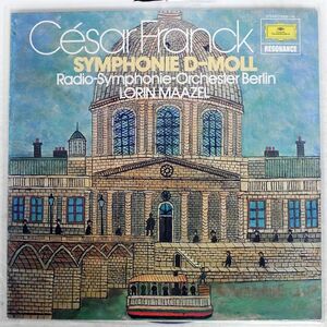 独 MAAZEL/CSAR FRANCK:SYMPHONY D-MOLL/DG 2535156 LP