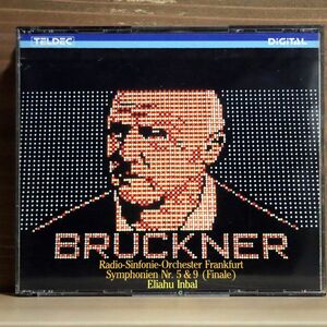 ELIAHU INBAL/BRUCKNER: SYMPHONIE NR.5 & 9/TELDEC 2292-42426-2 CD