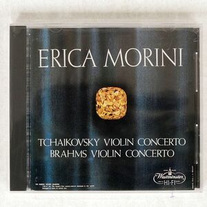 ERICA MORINI/TCHAIKOVSKY / BRAHMS:VIOLIN CONCERTO/WESTMINSTER 38XK-13 CD □